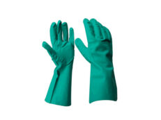 Luvas industriais de nitrilo SALVATEX <br>Verde