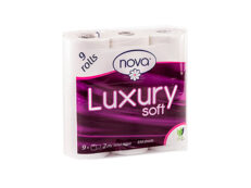 Papel higiénico Folha Dupla T350 NOVA <br>Luxury Soft